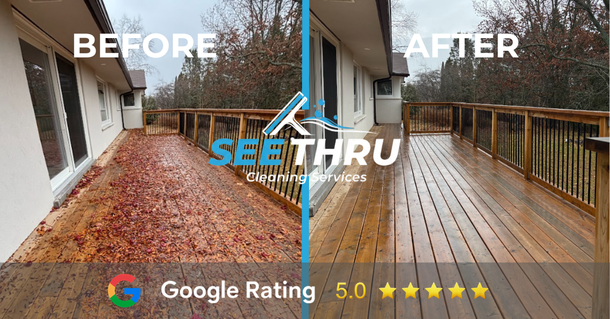 Deck and exterior washing